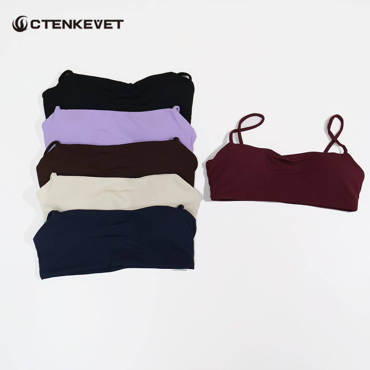 Push Up Bra Padded - حمالة صدر يوجا سريعة الجفاف من