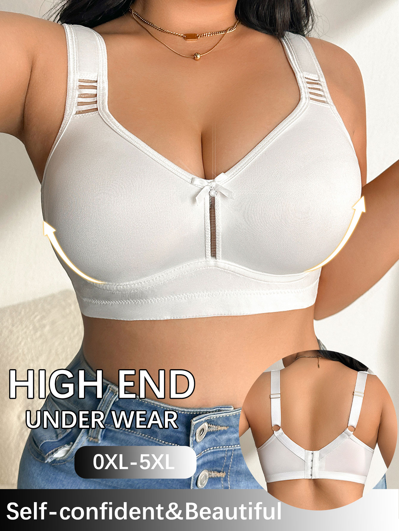 حمالة صدر لاسلكية بمقاسات كبير - مراجعة Push Up Bra Padded وسعره