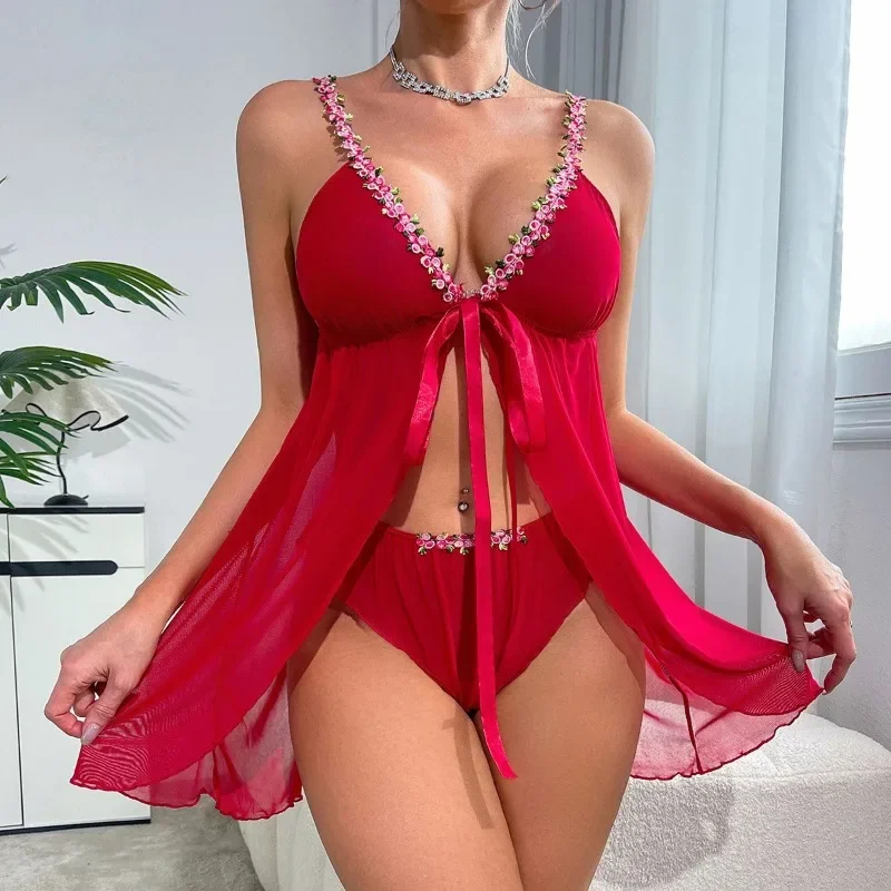 طقم فستان لانجري بيبي دول مثير - مراجعة Babydoll Chemise Night وسعره