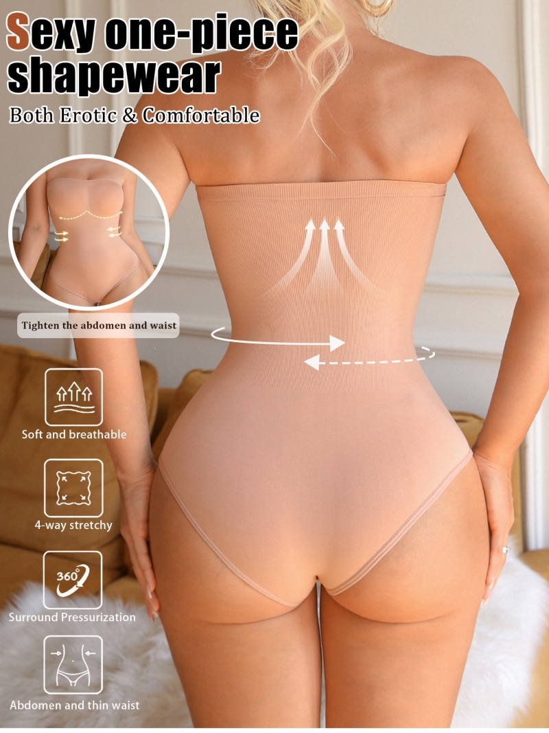 بدلة داخلية نسائية بدون حمالات - مراجعة Shapewear Bodysuit Firm وسعره