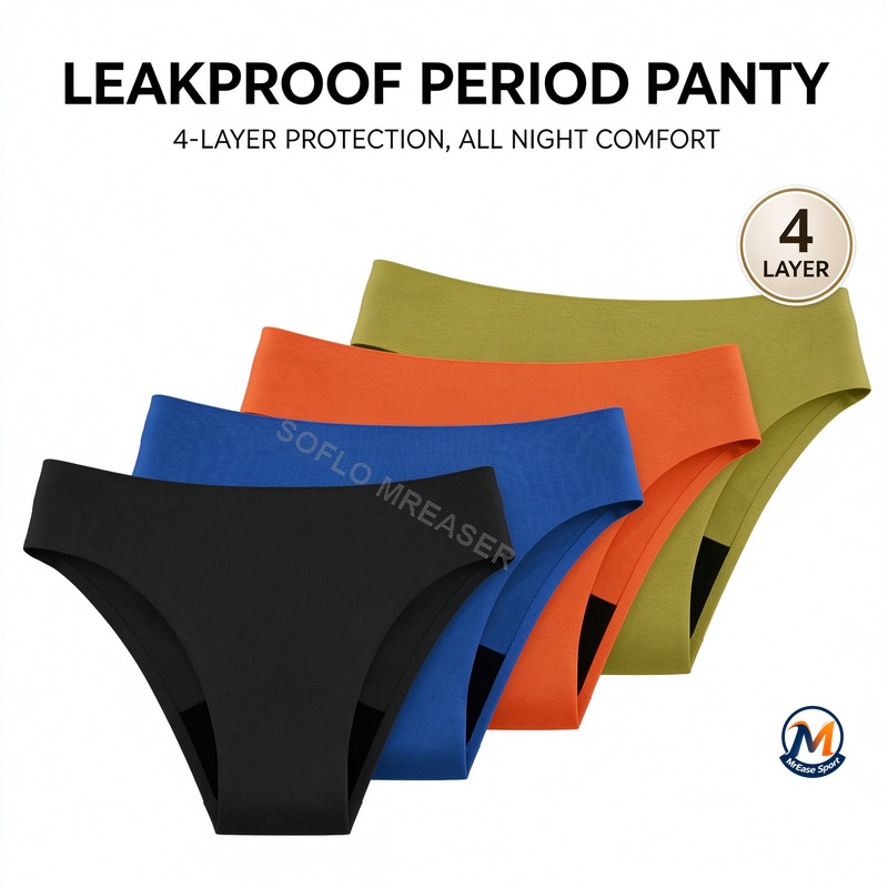 ملابس داخلية نسائية مانعة للتس - مراجعة Period Panty Absorbent وسعره