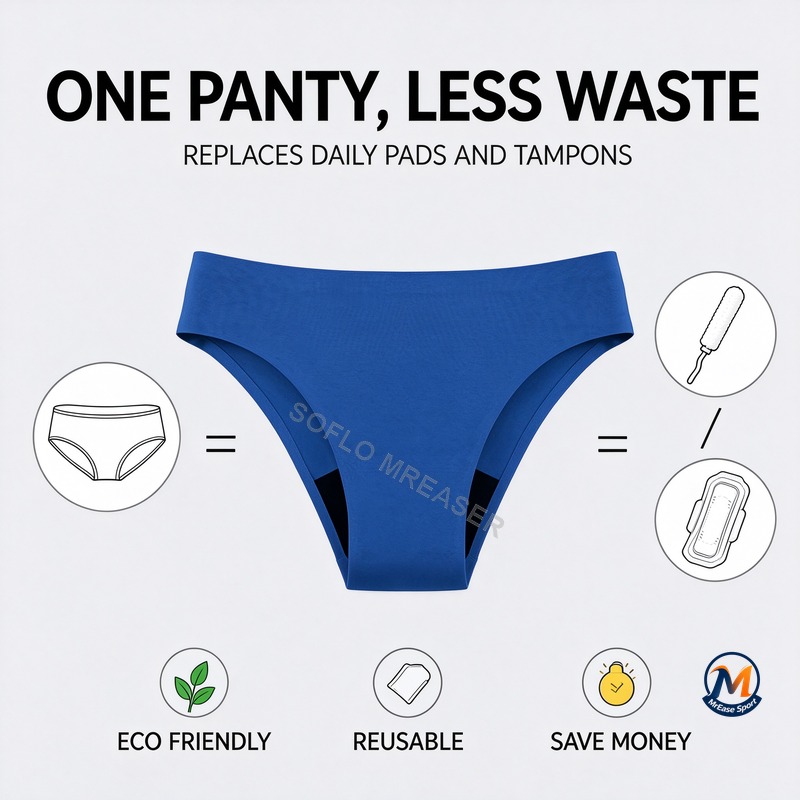 ملابس داخلية نسائية مانعة للتس - مراجعة Period Panty Absorbent وسعره