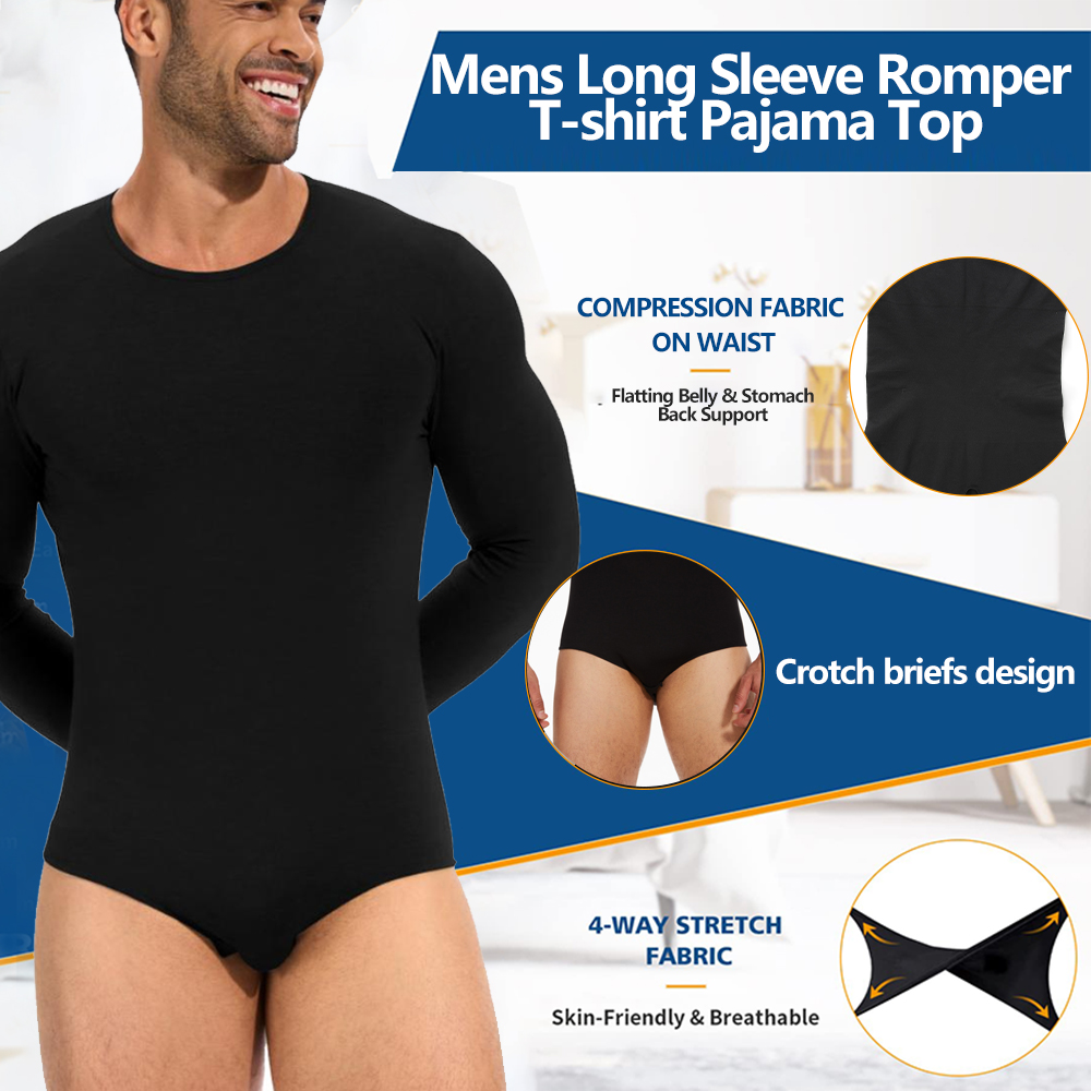 رجل طويل الأكمام ارتداءها كامل - مراجعة Shapewear Bodysuit Firm وسعره